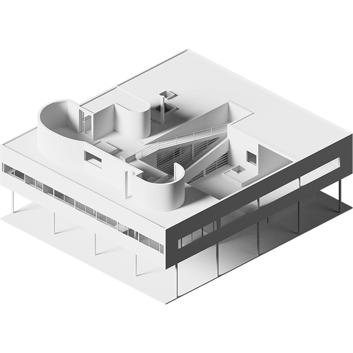 Villa Savoye model