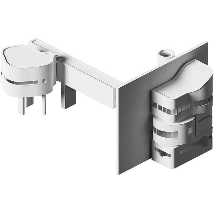 Wall House #2 (Bye House) model